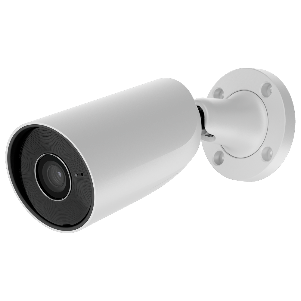 AJ-BULLETCAM-5-0400-W.png Cámara IP Bullet 5 Megapixel Ajax, 4mm Color Blanca - Imagen 1