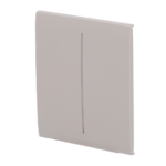 Panel táctil para interruptor de luz doble - Compatible con AJ-LIGHTCORE-2G - Retroiluminación LED - Panel táctil central sin contacto - Color oliva - Ajax - LightSwitch CenterButton