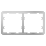 Marco para dos interruptores - Compatible con 2 x AJ-SIDEBUTTON - Ajax - LightSwitch Frame (2 seats)