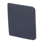 Panel táctil para un interruptor de luz - Compatible con AJ-LIGHTCORE-1G / -2W - Retroiluminación LED - Panel táctil lateral sin contacto - Color grafito - Ajax - LightSwitch SideButton