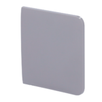 Panel táctil para un interruptor de luz - Compatible con AJ-LIGHTCORE-1G / -2W - Retroiluminación LED - Panel táctil lateral sin contacto - Color gris - Ajax - LightSwitch SideButton