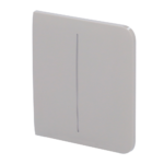 Panel táctil para interruptor de luz doble - Compatible con AJ-LIGHTCORE-2G - Retroiluminación LED - Panel táctil lateral sin contacto - Color oliva - Ajax - LightSwitch SideButton