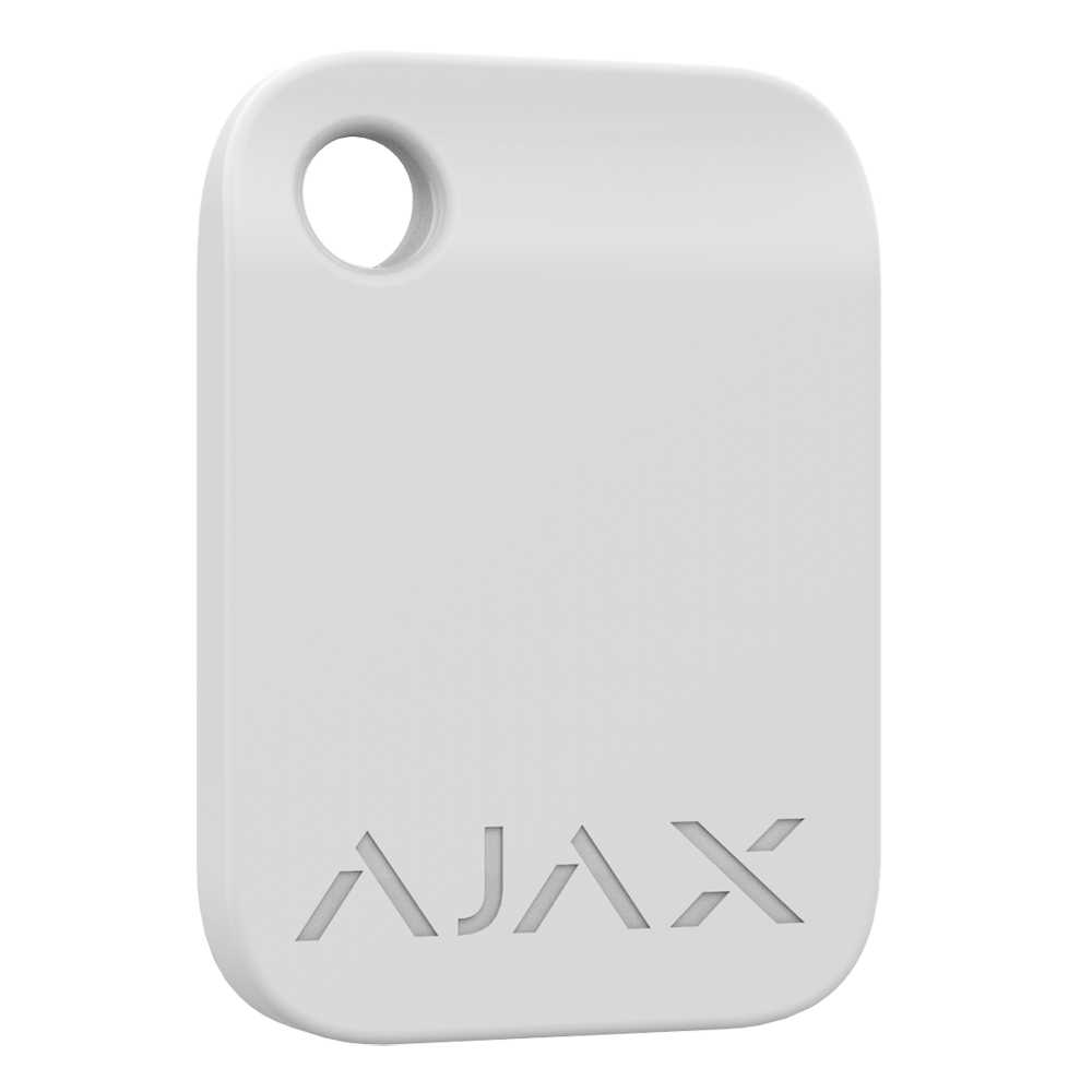 AJ-TAG-W.png Llavero de acceso sin contacto - Tecnología Mifare DESFire® - Compatible con KeyPad Plus y KeyPad TouchScreen - Máxima seguridad y rápida identificación de usuarios - Color blanco - Imagen 1