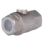 Electroválvula de cierre de agua - Válvula Bonomi de 1" (DN 25) - Compatible con tuberías de agua caliente y fría - Cierre de la válvula en menos de 5 segundos - Admite escenarios de automatización - Alimentación 4 baterías CR123A o a 7,5~14 VDC - Imagen 2