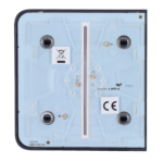Panel táctil para interruptor de luz doble - Compatible con AJ-LIGHTCORE-2G - Retroiluminación LED - Panel táctil lateral sin contacto - Color grafito - Ajax - LightSwitch SideButton - Imagen 3