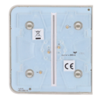 Panel táctil para interruptor de luz doble - Compatible con AJ-LIGHTCORE-2G - Retroiluminación LED - Panel táctil lateral sin contacto - Color ostra - Ajax - LightSwitch SideButton - Imagen 3