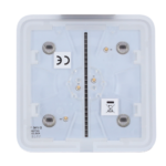 Panel táctil para un interruptor de luz - Compatible AJ-LIGHTCORE-1G / -2W - Retroiluminación LED - Panel táctil sin contacto - Color gris - Ajax - LightSwitch SoloButton - Imagen 3
