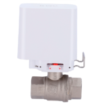 Electroválvula de cierre de agua - Válvula Bonomi de 3/4" (DN 20) - Compatible con tuberías de agua caliente y fría - Cierre de la válvula en menos de 5 segundos - Admite escenarios de automatización - Alimentación 4 baterías CR123A o a 7,5~14 VDC - Imagen 4