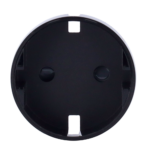 Tapa central para enchufe inteligente tipo F - Compatible con AJ-OUTLETCORE-SMART - Indicador LED sobre estado del enchufe y consumo - Botón táctil para control manual - Retroalimentación LED - Color negro - Imagen 5