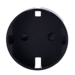 Tapa frontal para enchufe inteligente tipo F - Compatible con AJ-OUTLETCORE-SMART - Indicador LED sobre estado del enchufe y consumo - Botón táctil para control manual - Retroalimentación LED - Color negro - Imagen 5