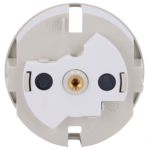 Tapa lateral para enchufe inteligente tipo F - Compatible con AJ-OUTLETCORE-SMART - Indicador LED sobre estado del enchufe y consumo - Botón táctil para control manual - Retroalimentación LED - Color ostra - Imagen 6