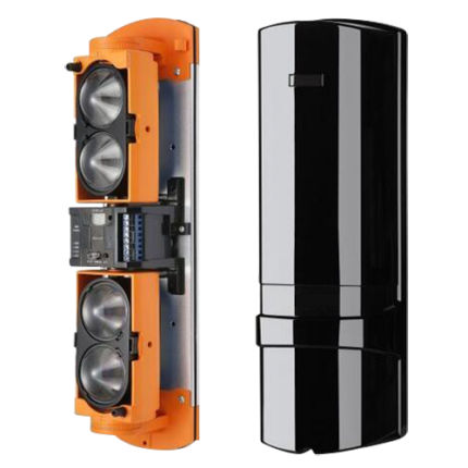 4 haces 750m Detector de barrera por infrarrojos