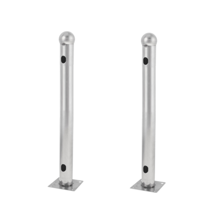 ABE y ABH – Longitud 50 cm Soporte para barrera modelo T