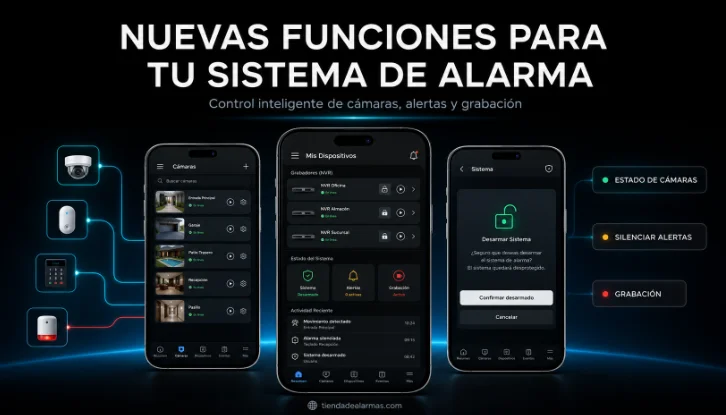Actualización iRISCO 6.2: vídeo en directo y control de cámaras