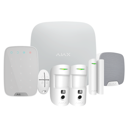 Kit de alarma inalámbrica para casa con cámara y sirena interior