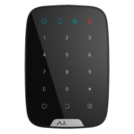 Alarma 4G negra con cámaras de doble propósito y aviso al móvil
