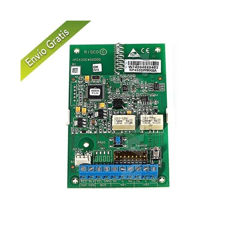 product-900834-ff7aad6dd78737e6ced41ed3a1e466e9 Risco RP432EW8 – Receptor via radio 32 zonas