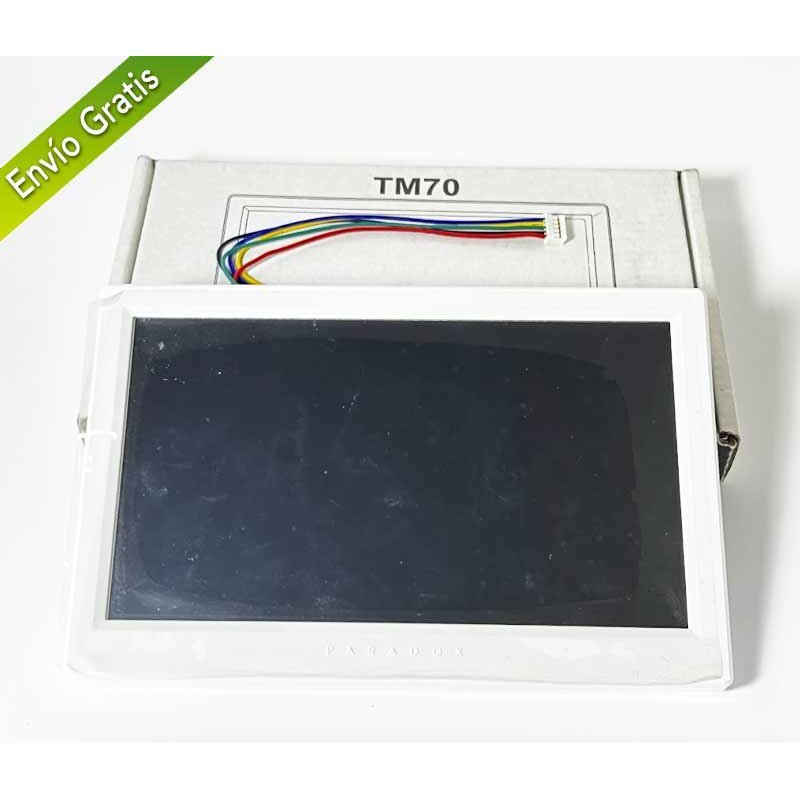 product-900851-98fff574c620d1ac37f9144194853741 Teclado Paradox con pantalla táctil 7 pulgadas TM70 Grado 3. Color Blanco