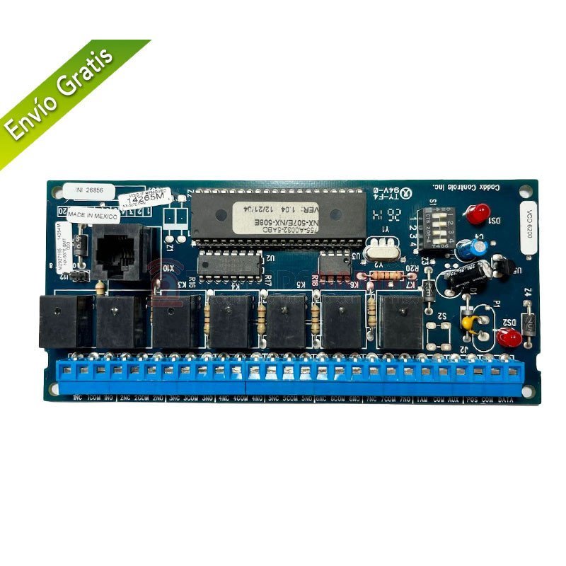 product-901020-29642c153251614d53577cab91bfd1b4 Módulo expansor de siete relés Interlogix NX-507E – Segunda mano