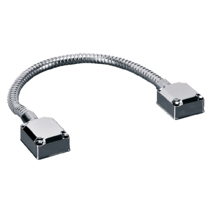 Pasacables flexible para proteger cables en puertas y marcos
