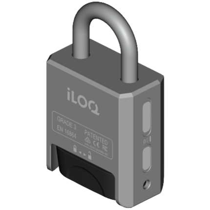 Candado inteligente sin llave para exterior con apertura por móvil o NFC