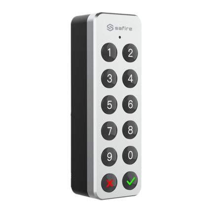 Teclado de acceso para cerradura inteligente con códigos temporales