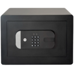 Caja fuerte inteligente con apertura por app, PIN y llave