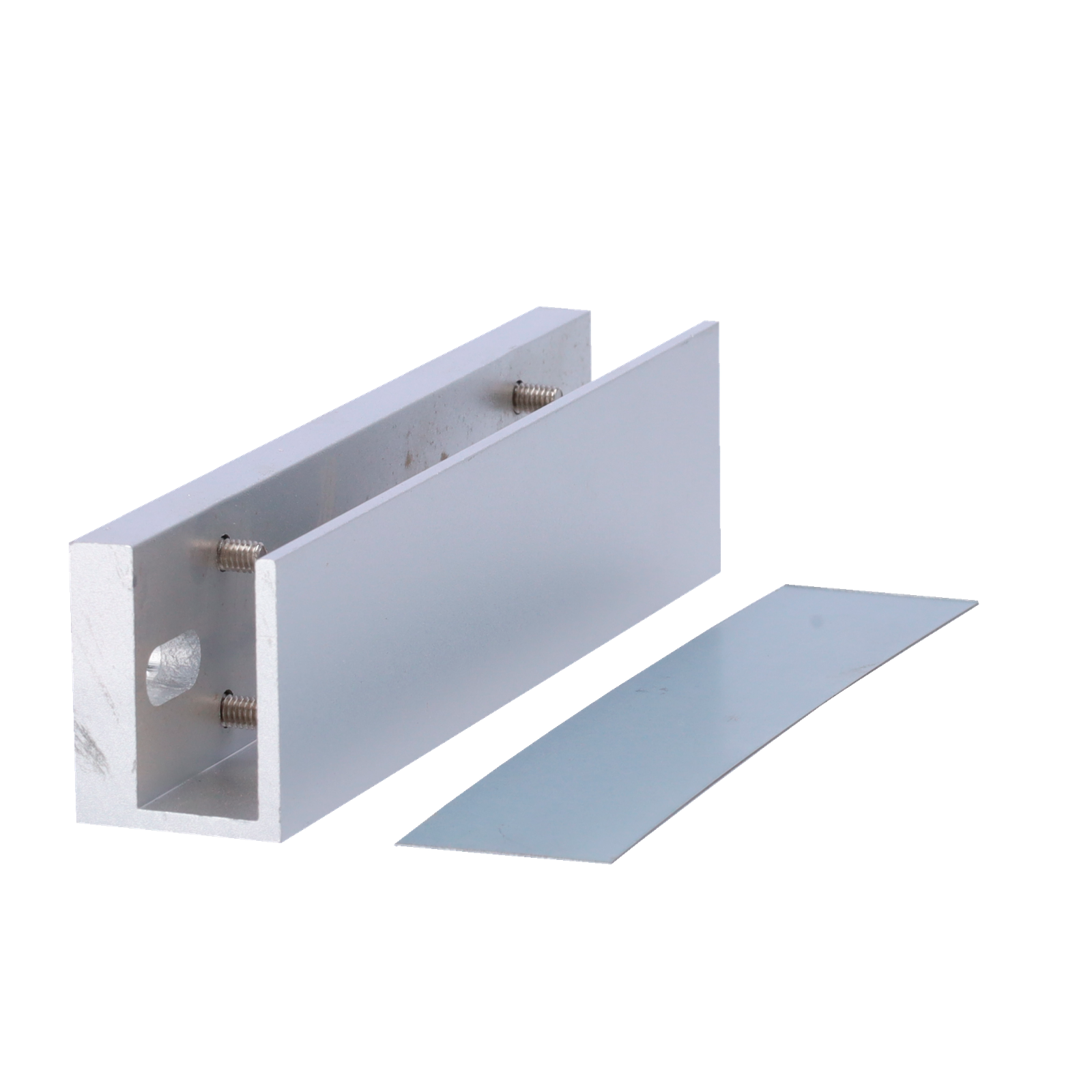 product-903589-afcd93c97f0f0e5e47d80d6fac39cf00 Soporte en U para cerradura de puerta de cristal sin marco