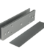 Soporte en U para cerradura de puerta de cristal sin marco