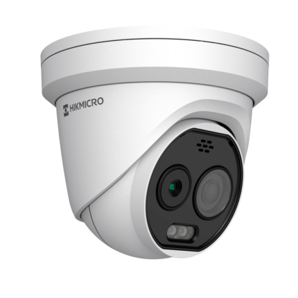 Cámara térmica Dual IP Hikmicro
