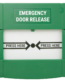 Botón de apertura de puerta para salidas de emergencia