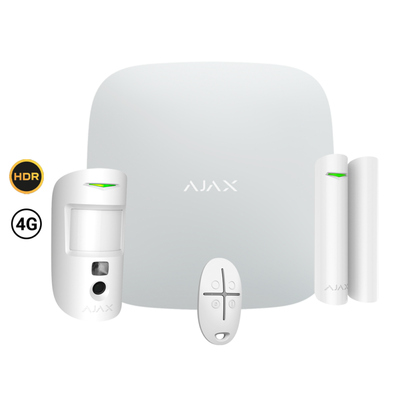 Kit de alarma inalámbrica para casa con cámara y aviso al móvil antiokupa