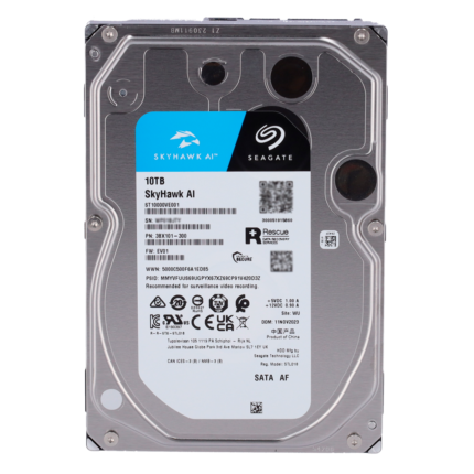 Disco duro Seagate de 10 TB para cámaras de seguridad con IA