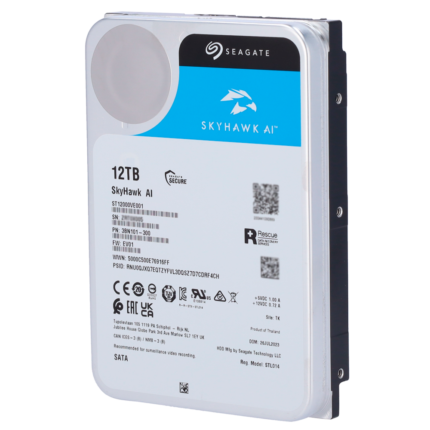 Disco duro Seagate 12 TB para cámaras de seguridad con inteligencia artificial