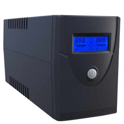 Protector de corriente con batería para ordenador y electrónica