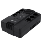 Protector de corriente para ordenador y electrónica del hogar con batería
