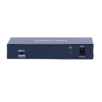 Hikvision Switch PoE para cámaras de seguridad y dispositivos de red (DS-3E0106HP-E)