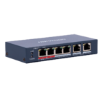 Hikvision Switch PoE para cámaras de seguridad y dispositivos de red (DS-3E0106HP-E)