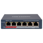 Hikvision Switch para conectar cámaras de seguridad con alimentación PoE (DS-3E0106P-E/M(B))