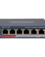 Hikvision Switch para conectar cámaras de seguridad con alimentación PoE (DS-3E0106P-E/M(B))