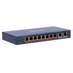 Hikvision Switch para conectar cámaras de seguridad con alimentación PoE (DS-3E0310HP-E)