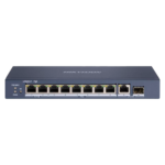 Hikvision Switch PoE para cámaras de seguridad y dispositivos de red (DS-3E0510HP-E)