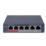 Hikvision Switch para alimentar y conectar cámaras de seguridad PoE (DS-3E1106P-EI/M)