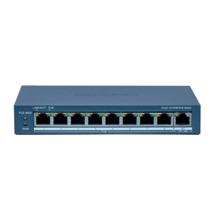 Hikvision Switch para conectar y alimentar cámaras de seguridad con PoE (DS-3E1309P-EI(B))