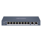 Hikvision Switch para alimentar y conectar cámaras de seguridad PoE (DS-3E1310HP-EI)