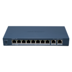 Hikvision Switch para alimentar y conectar cámaras de seguridad PoE (DS-3E1310HP-EI(B))