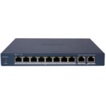 Hikvision Switch para alimentar y conectar cámaras de seguridad PoE (DS-3E1310P-EI/M)