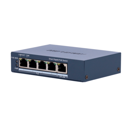 Hikvision Switch para alimentar y conectar cámaras de seguridad PoE (DS-3E1505P-EI)