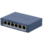 Hikvision Switch para alimentar y conectar cámaras de seguridad PoE (DS-3E1506P-EI/M)