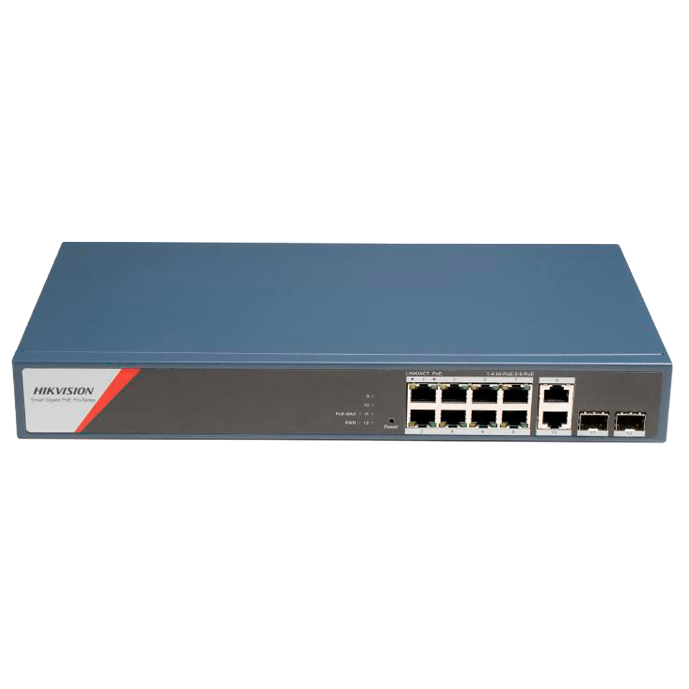 product-906368-bbe9c2a0abd21bbeb20552f0a94641f4 Hikvision Switch para alimentar y conectar cámaras de seguridad PoE (DS-3E1512HP-SI-8P2T2F)